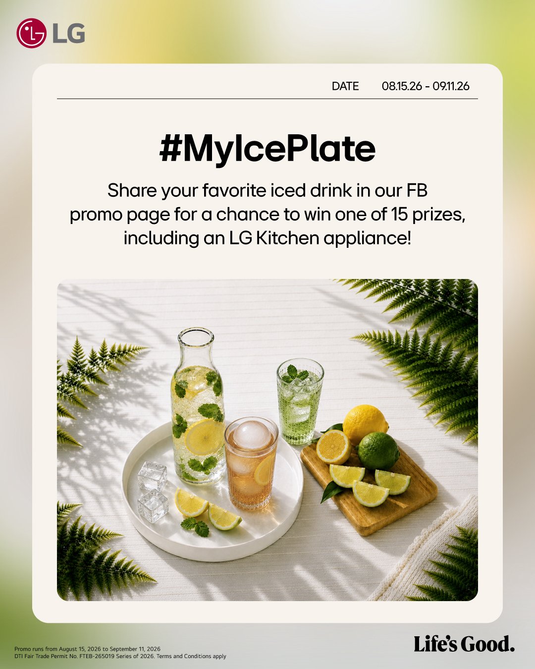 LG My Ice Plate Contest